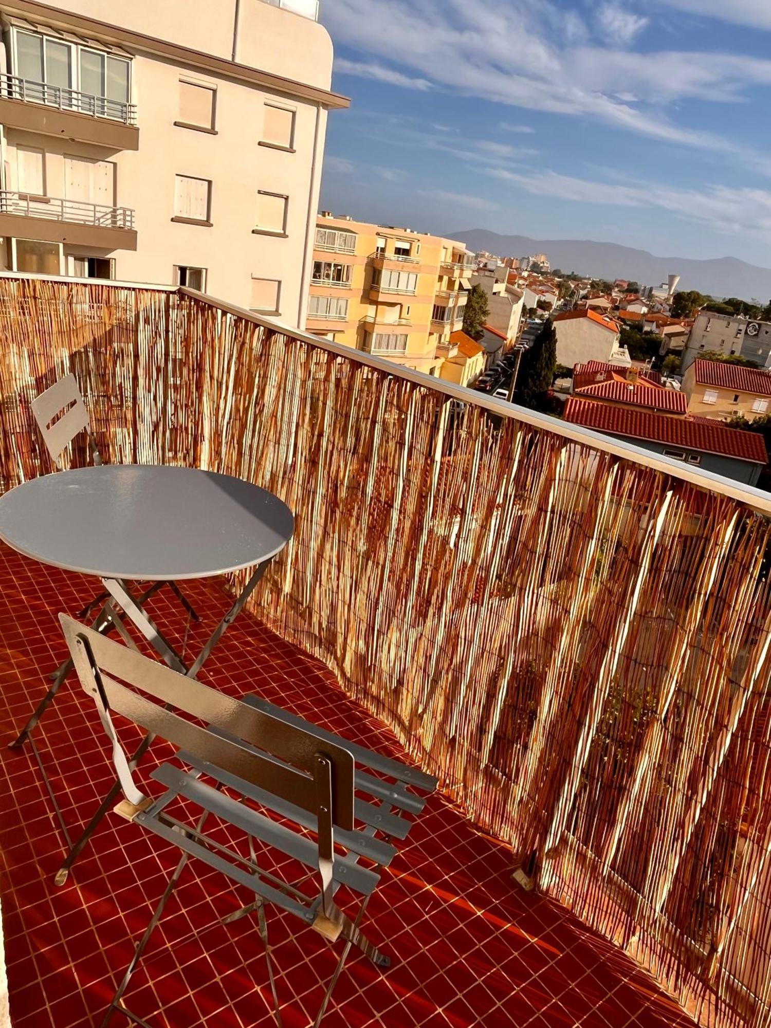 Studio Cote Plage Tout Equipe Vue Sur Le Canigou Canet-en-Roussillon Esterno foto